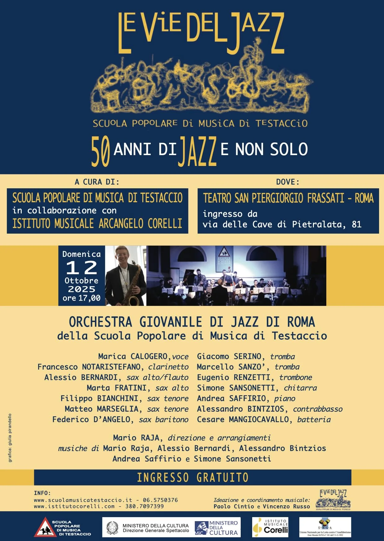 “50 anni di Jazz e non solo”. Concerto di apertura della Festa Parrocchiale